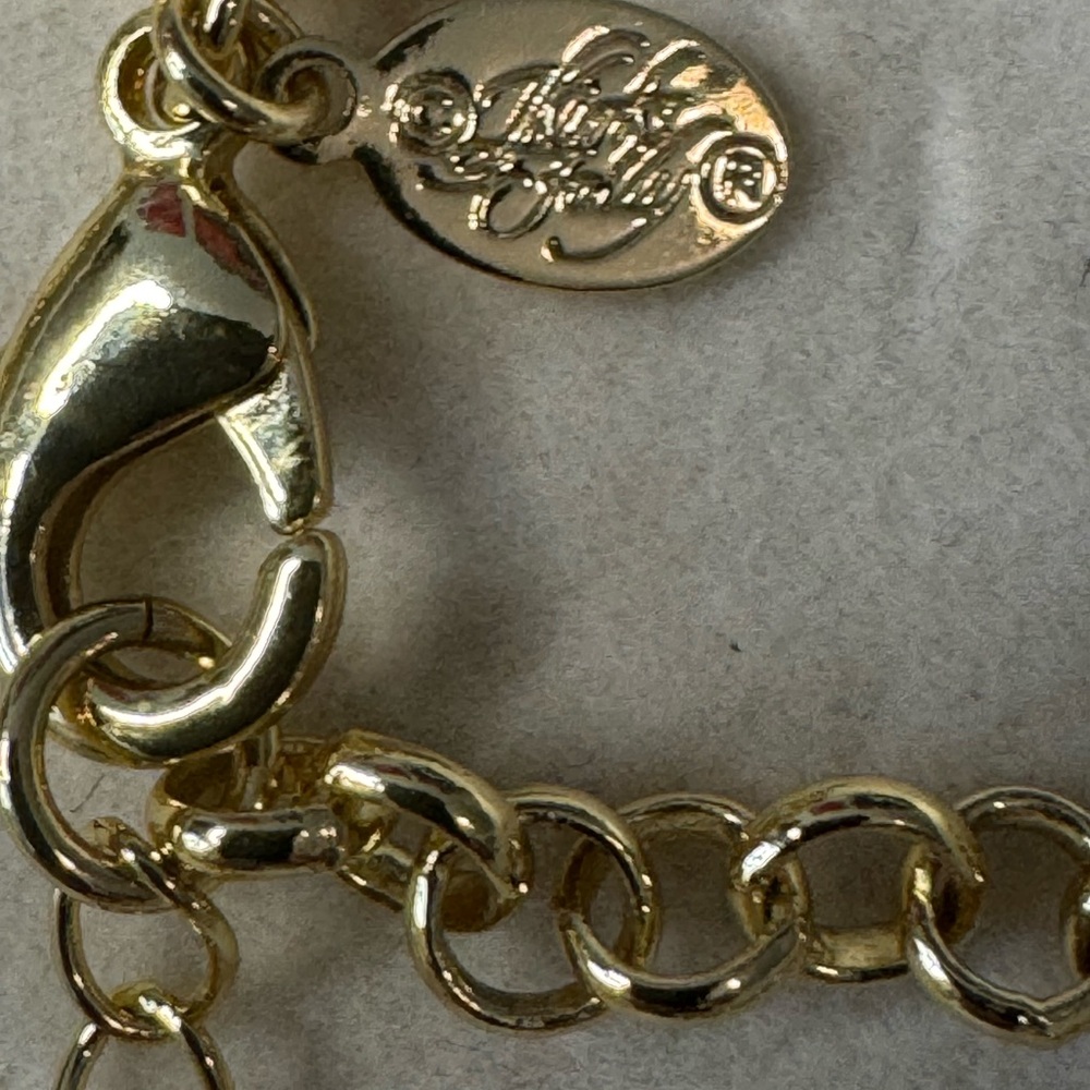 Kirks Folly Gold Sailor Clasp 18” Rolo chain Necklace - Picture 4 of 4